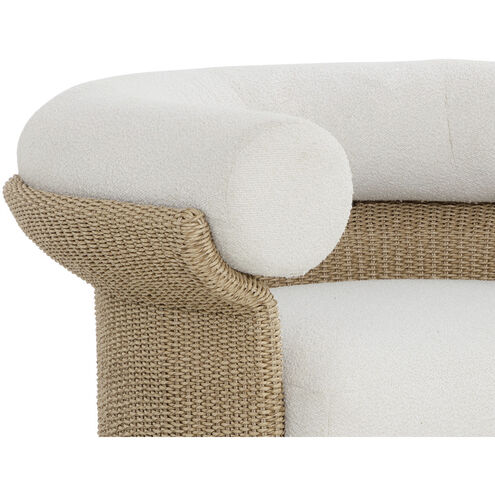 Asos Louis Cream Outdoor Lounge Chair